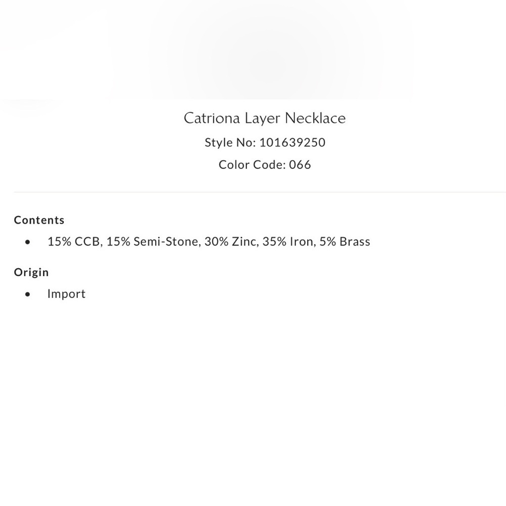NWT Free People Catriona Layer Necklace in Rose Quartz Pink Gold New $68 retail - Picture 8 of 8